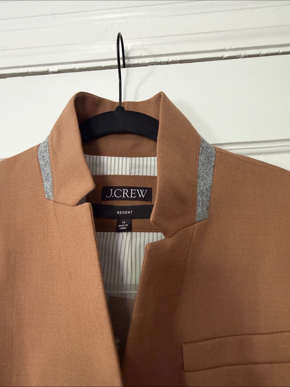 J. Crew Tailored Blazer in Camel Brown - Picture 6 of 7